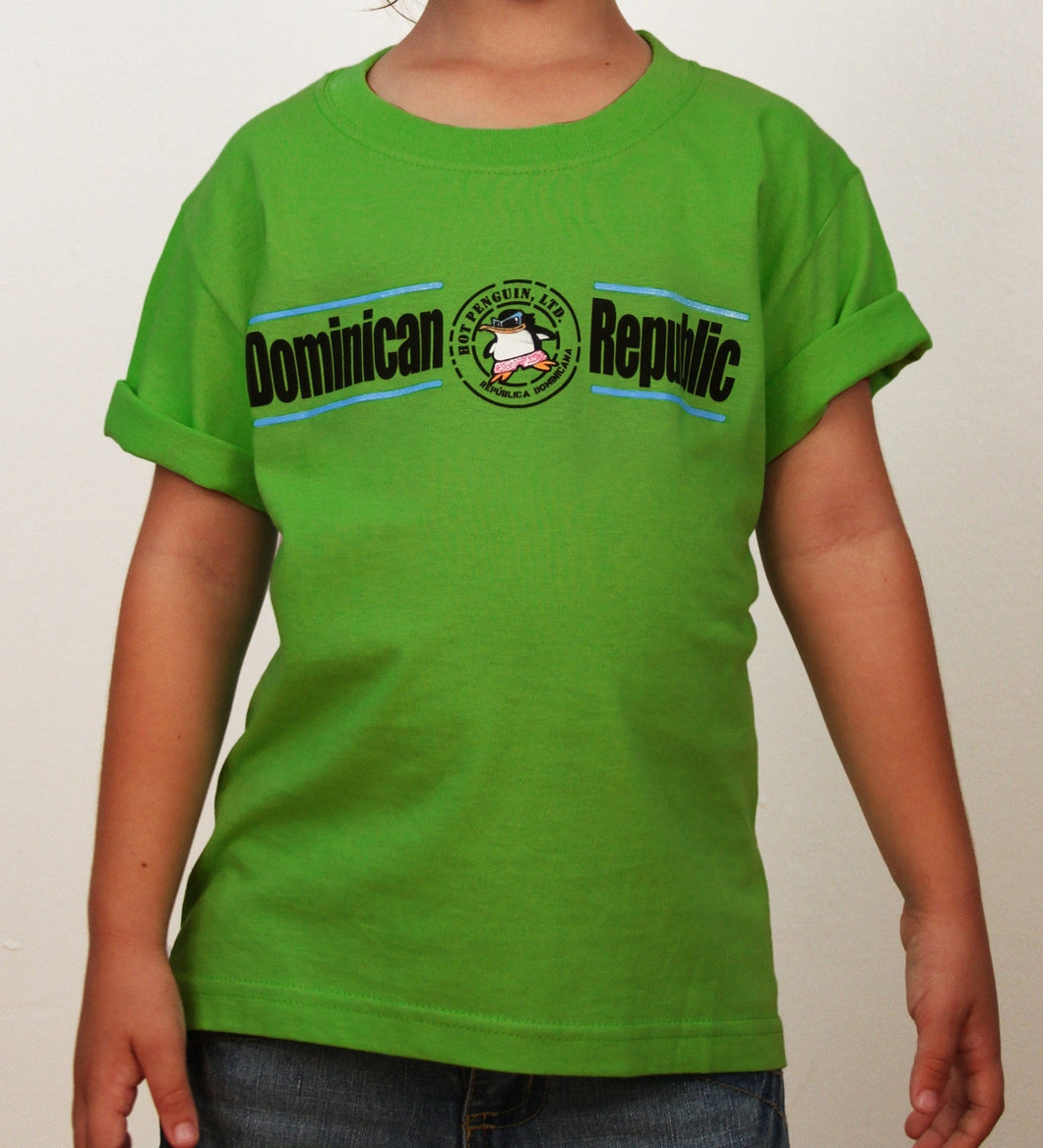 Hot Penguin, Ltd. with Dominican Republic t-shirt for kids, Dominican Republic collection - Hot Penguin, Ltd.