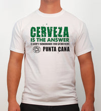 Hot Penguin, Ltd. Cerveza t-shirt for men, Dominican Republic collection