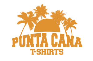 Punta Cana T-Shirts logo - Dominican made souvenir t-shirts and caps