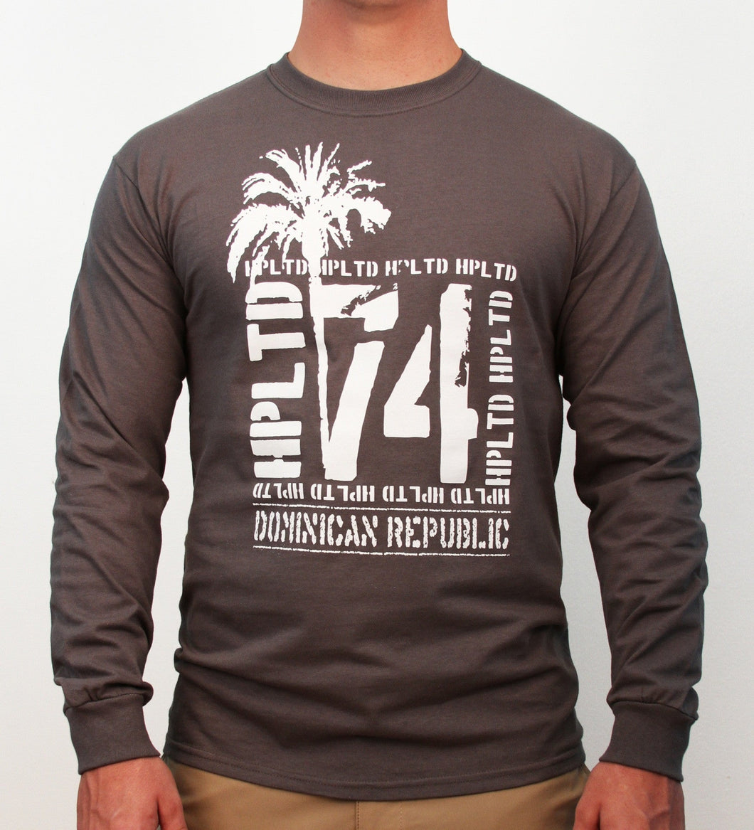 Hot Penguin, Ltd. 74 long sleeve shirt for men, Dominican Republic collection - Hot Penguin, Ltd.