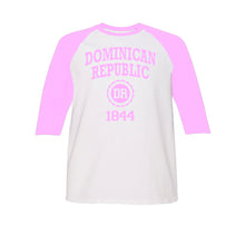 Youth Style  Trendy Kids' Clothes  Raglan Sleeve Shirt  Patriotic Apparel  National Pride  Kid's Fashion  Kid's Casual Wear  Independence Day Shirt  Historical Fashion  Heritage Apparel  Dominican Republic  Dominican History  Cultural Identity  Children's Clothing  1844 Independence